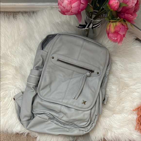 Hurley Handbags - Hurley Light Gray Interior Backpack